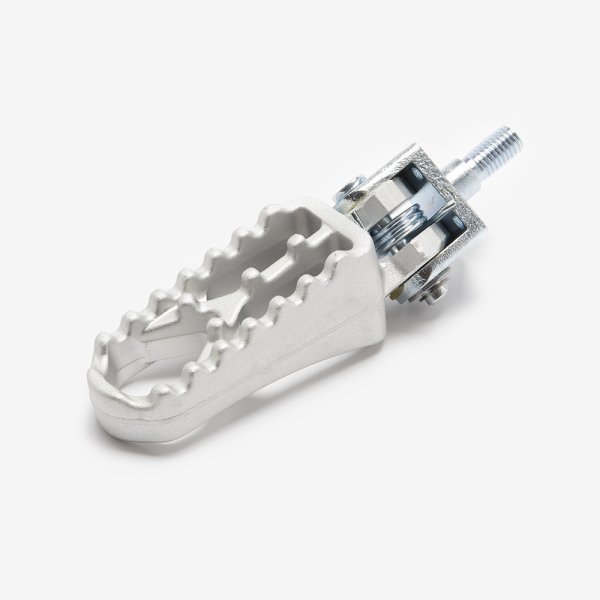Left Footpeg Riders Silver for TL45, Sting, Sting R, X3 MX